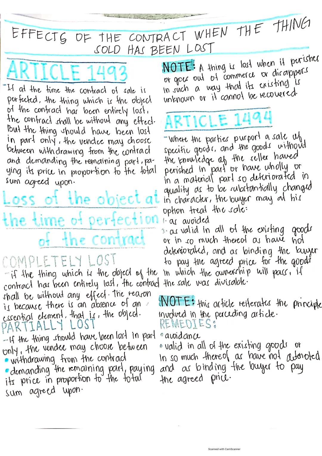 NATURE AND FORM OF THE CONTRACT
CONTRACT OF SALE Essential Elements
ART. 1458
✓
one of the con
By the contract of CONSENT of the parties. It
