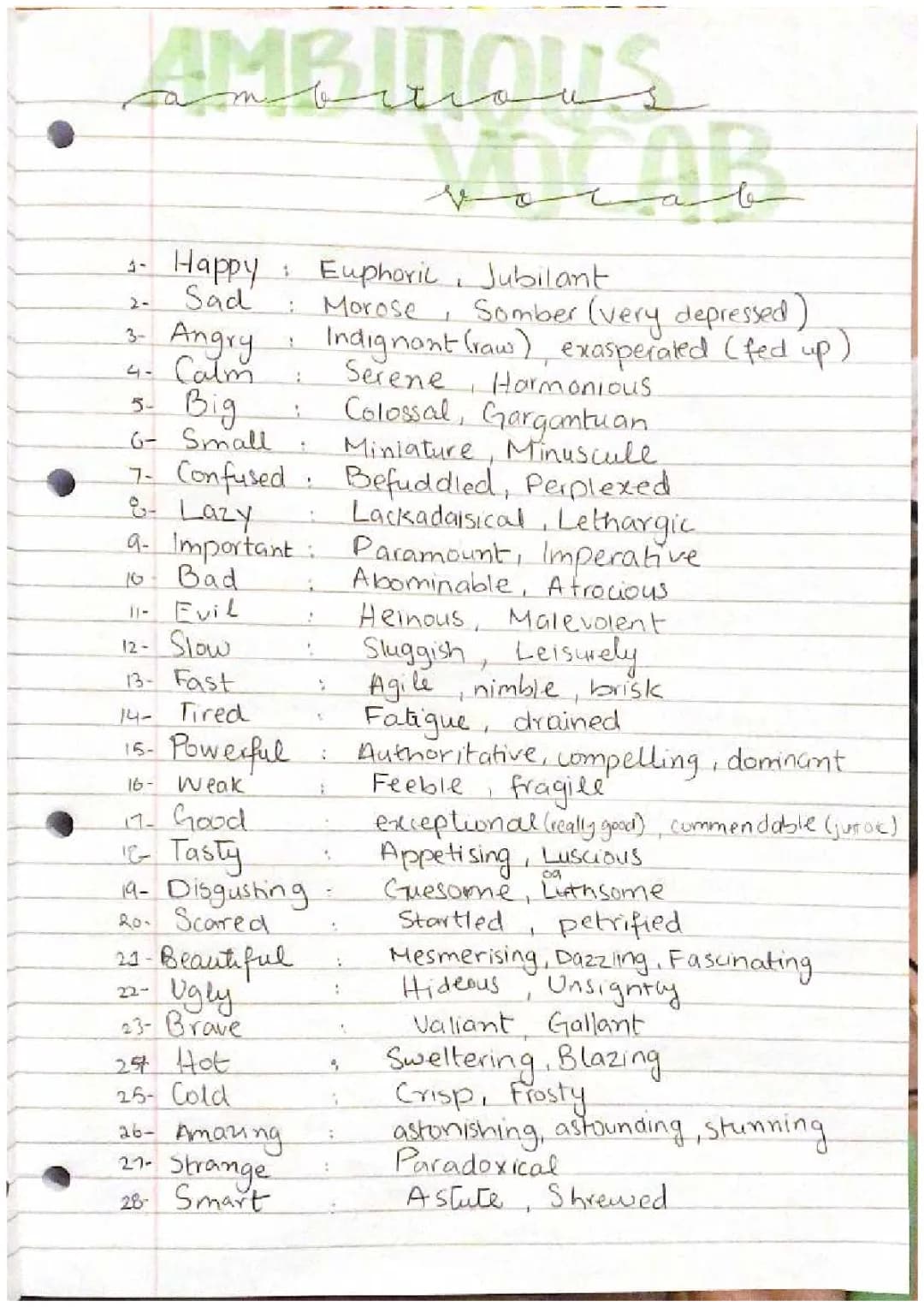 Cool Emotional Word Meanings for Kids: Easy Words to Describe Feelings