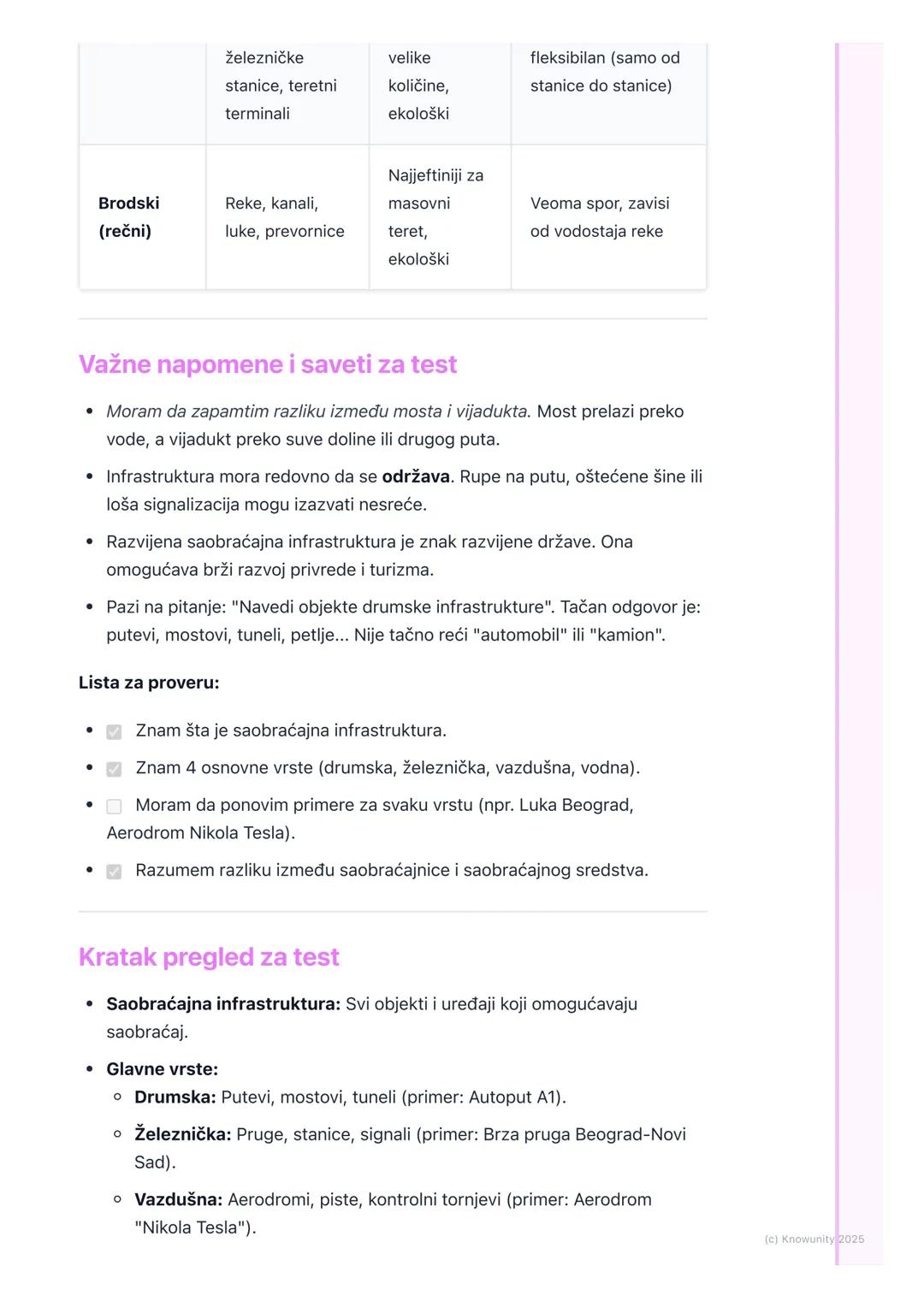 # Saobraćajna infrastruktura

Uvod u saobraćajnu infrastrukturu

Saobraćajna infrastruktura je skup svih objekata, zgrada i uređaja koji su

