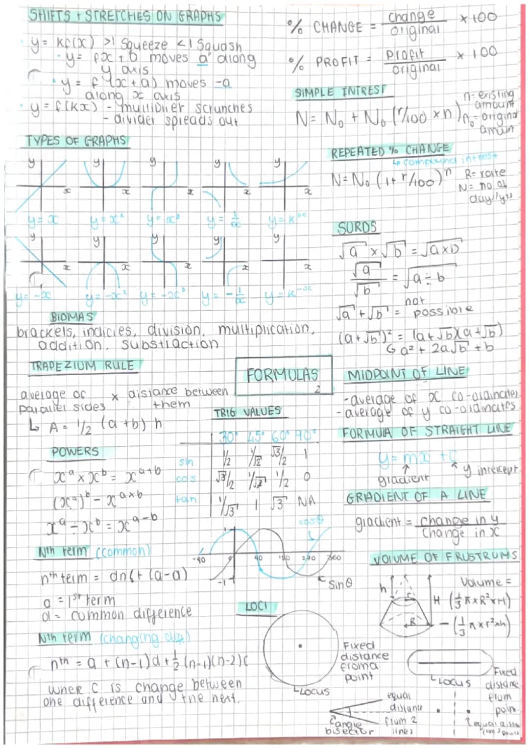 DIAMETER
RADIUS
RADIUS
ISOCELES A-
CIRCLE
THEOREMS
H
HGG
A
Opposite angies
in a cucric quad-
rilateral add up
to 180
Length
of two
Chord bis