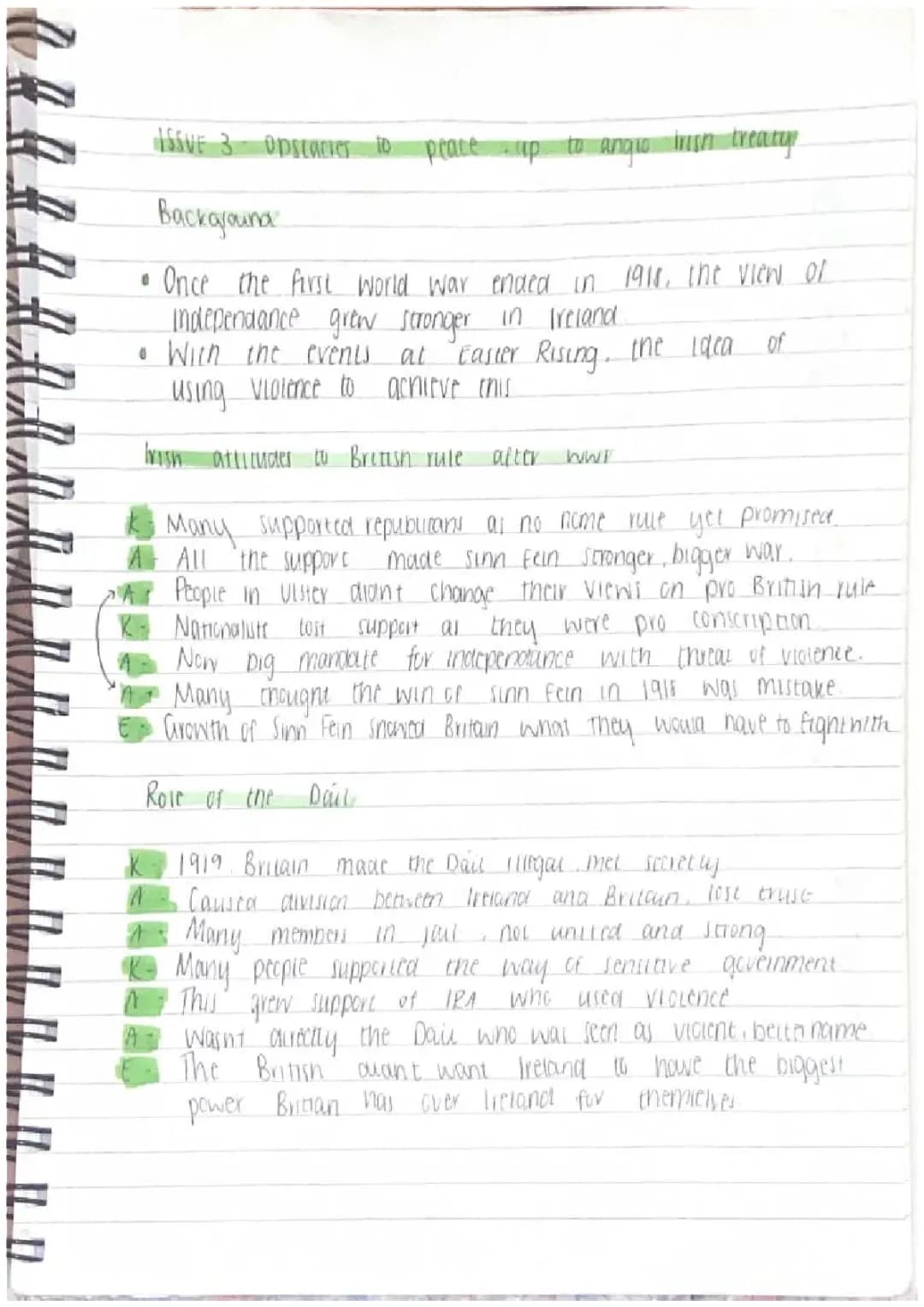 higher history ireland and britian essay plan issue 3