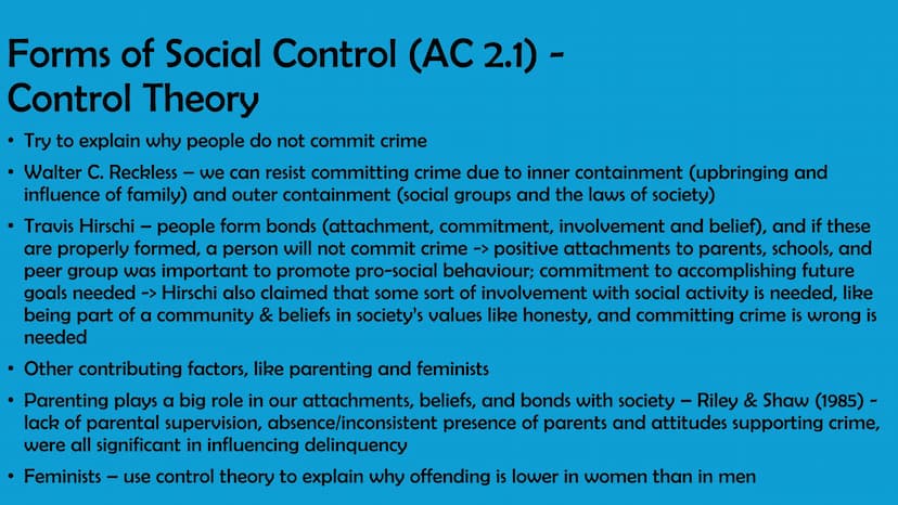 # Unit 4

WJEC Criminology Level 3
Applied Diploma

By Bailie Burnett Please note!
Rather than discussing topics AC wise, e.g. 1.1, 1.2, I w