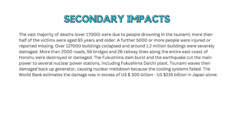 GEOGRAPHY
Case Studies NEPAL EARTHQUAKE
PRIMARY IMPACTS
. A total of 8841 dead, over 6.800 injured.
• Historic buildings and temples includi