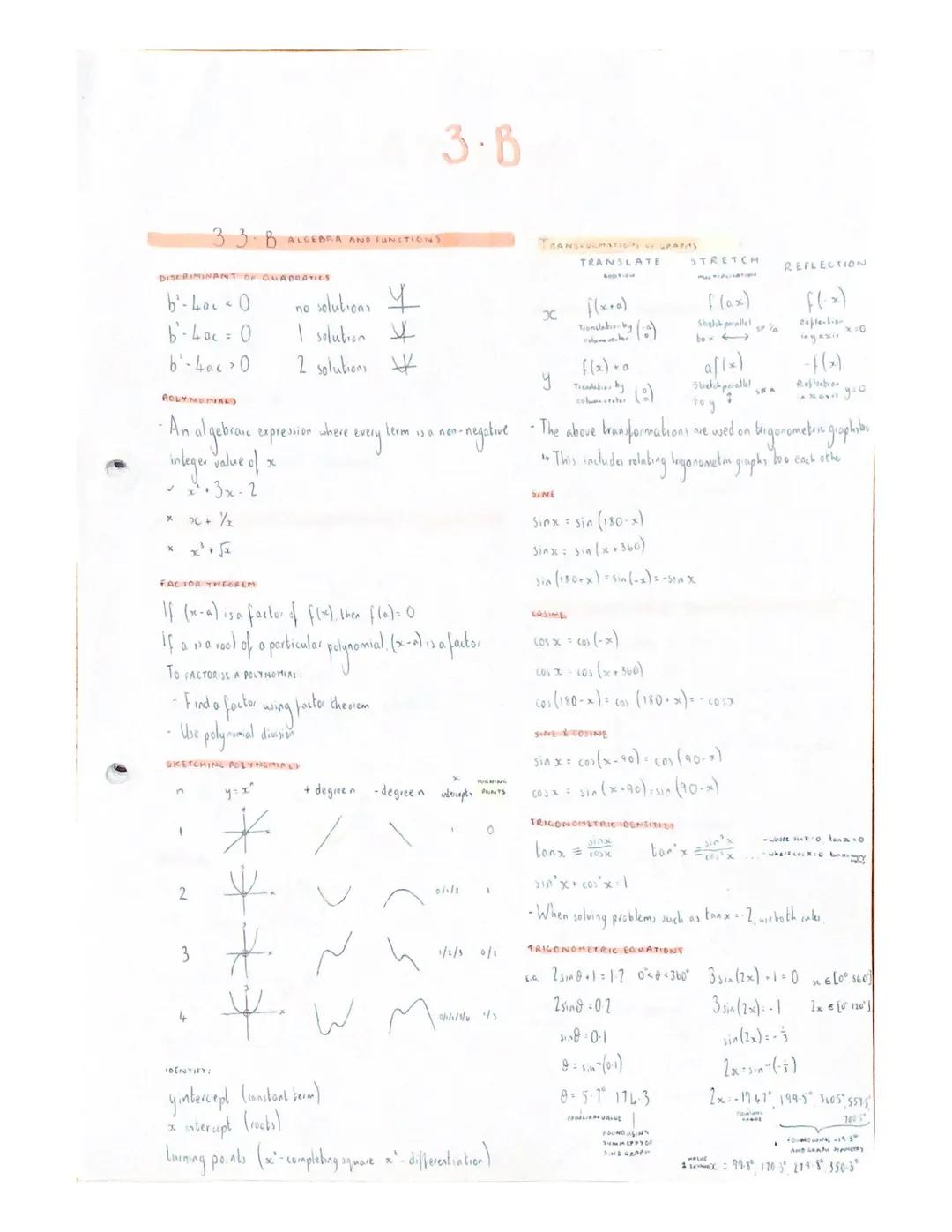 4-C5-D

34 C COORDINATE GEOMETRY IN THE (34) PLANE
Length of a line- $\sqrt{(x_2-x_1)^2 + (y_2-y_1)^2}$
Midpointofaline- $(\frac{x_1+x_2}{2}
