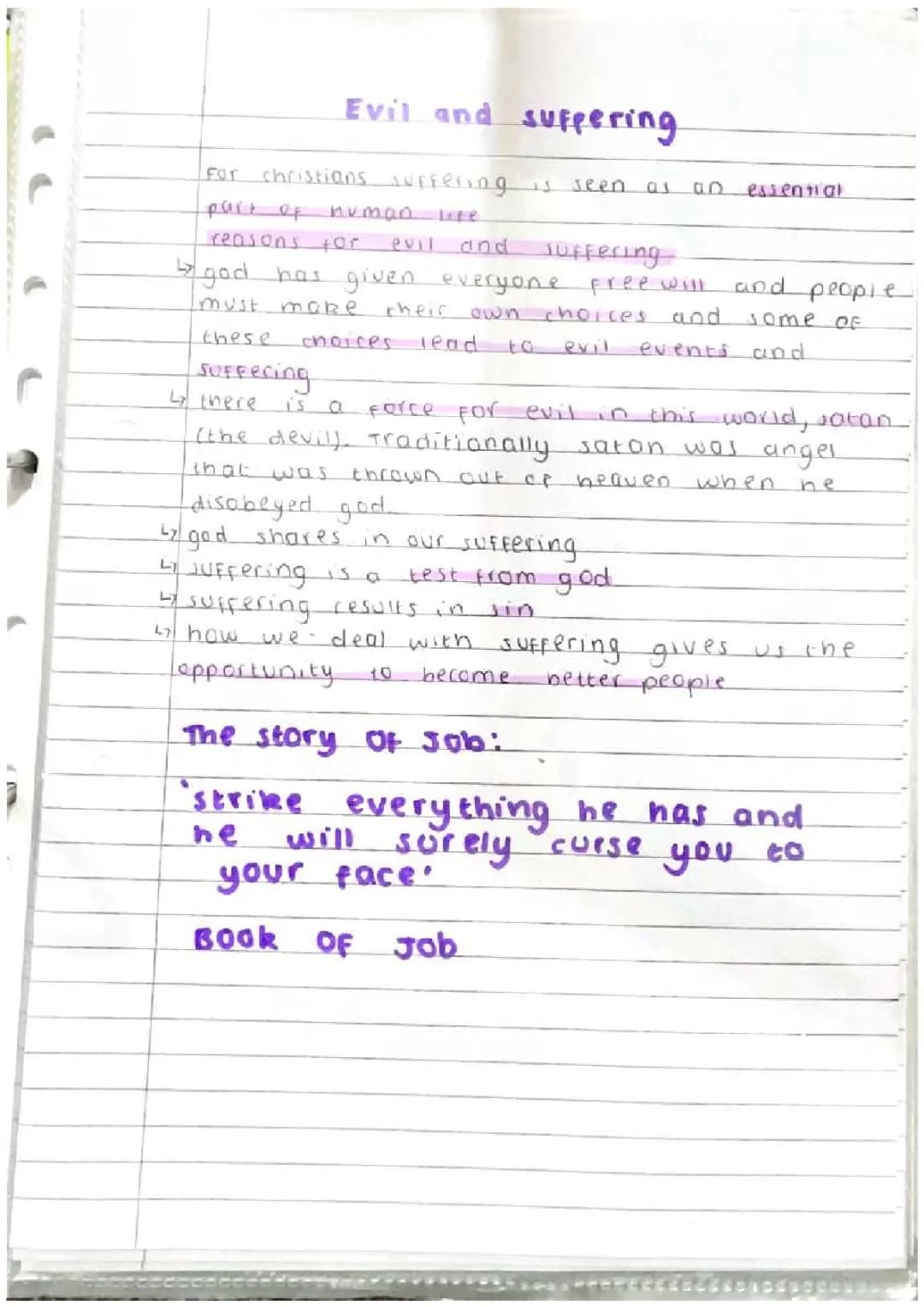 Eduqas GCSE Religious Studies Past Papers and Answers: Understanding God and Creation