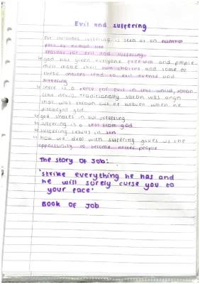 Know CHRISTIAN BELIEFS GCSE RS NOTES thumbnail