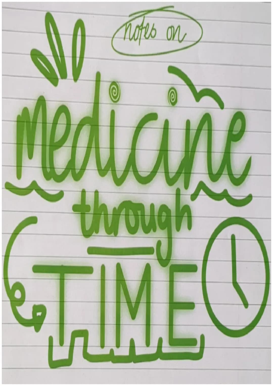 notes on
medicine
through
TIMEO Medieval
1250-1500
Renaissance 1500-1700
18th 19th
Moden
1700-1900
1900-present
Hippocrates
observation + tr