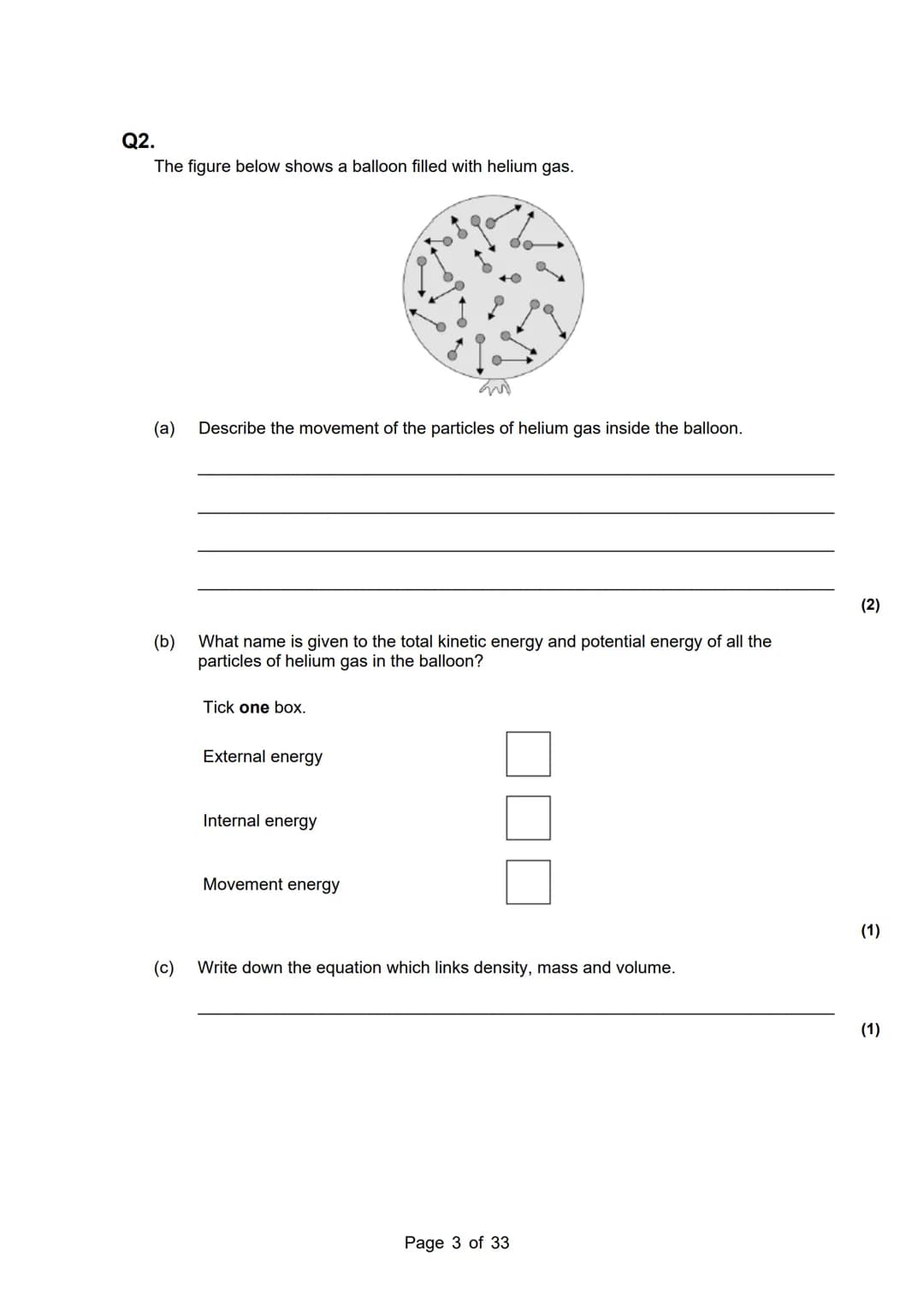 revise
with
harry
AQA Physics
Topic 3: Particle model of
matter
Master Booklet
Answer the questions that are given to you, and you
can use t