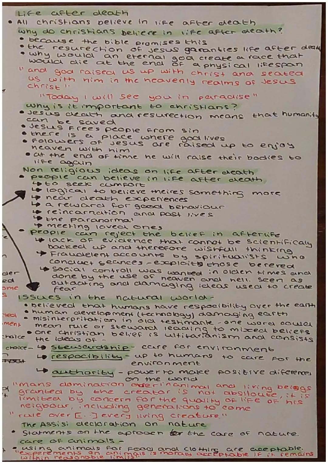 # The Sancty of life-

• Life is god given

•Life Shoulde not be destroyea

• All life deserves respect

• God nas a plan for every numan li
