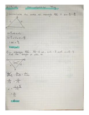 Know Non-calculator Trig - National 5 Maths  thumbnail