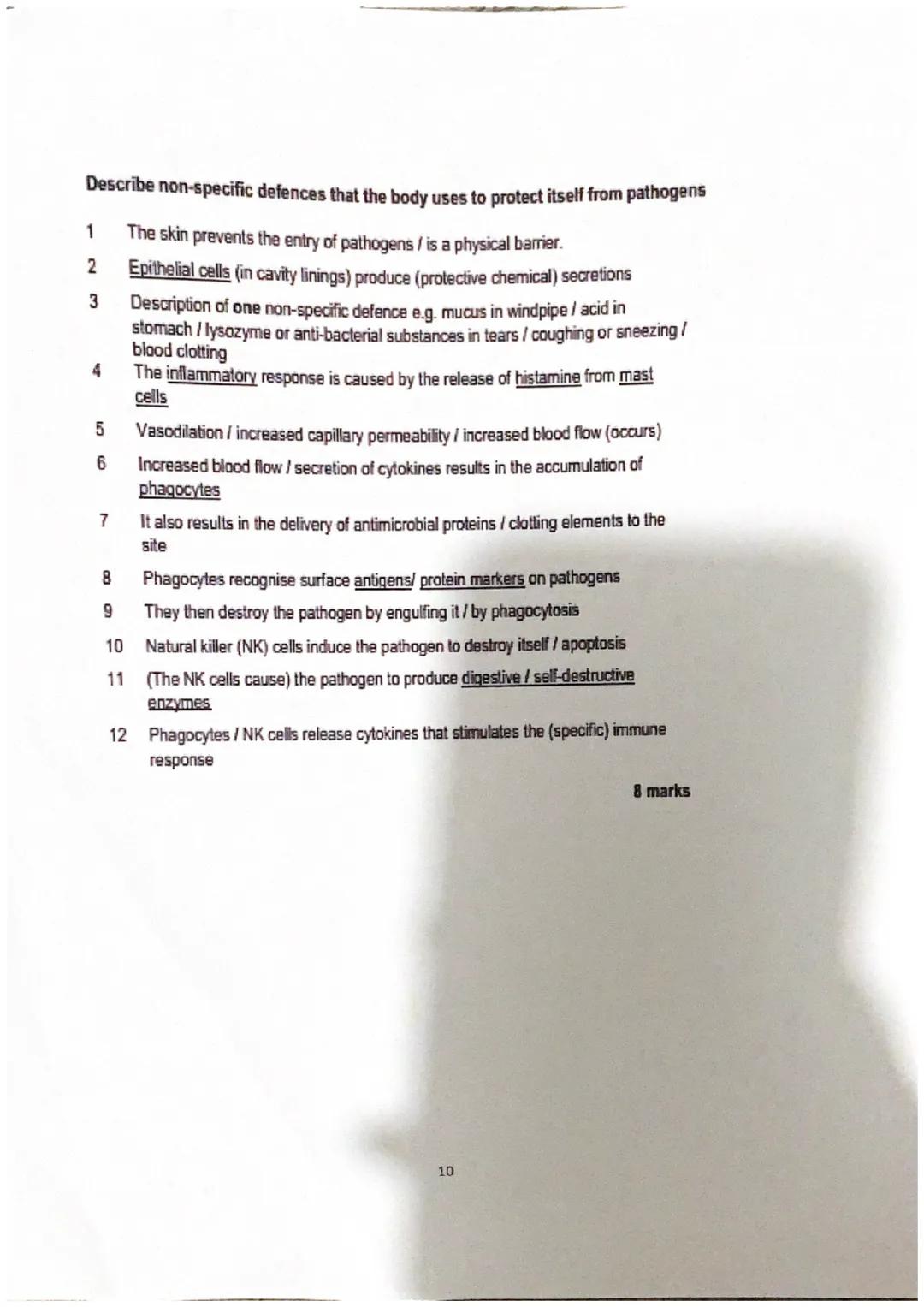 Essay Booklet- Unit 3
Neurobiology & Immunology
CfE Higher Human Biology
1 Give an account of the nervous system under the following heading