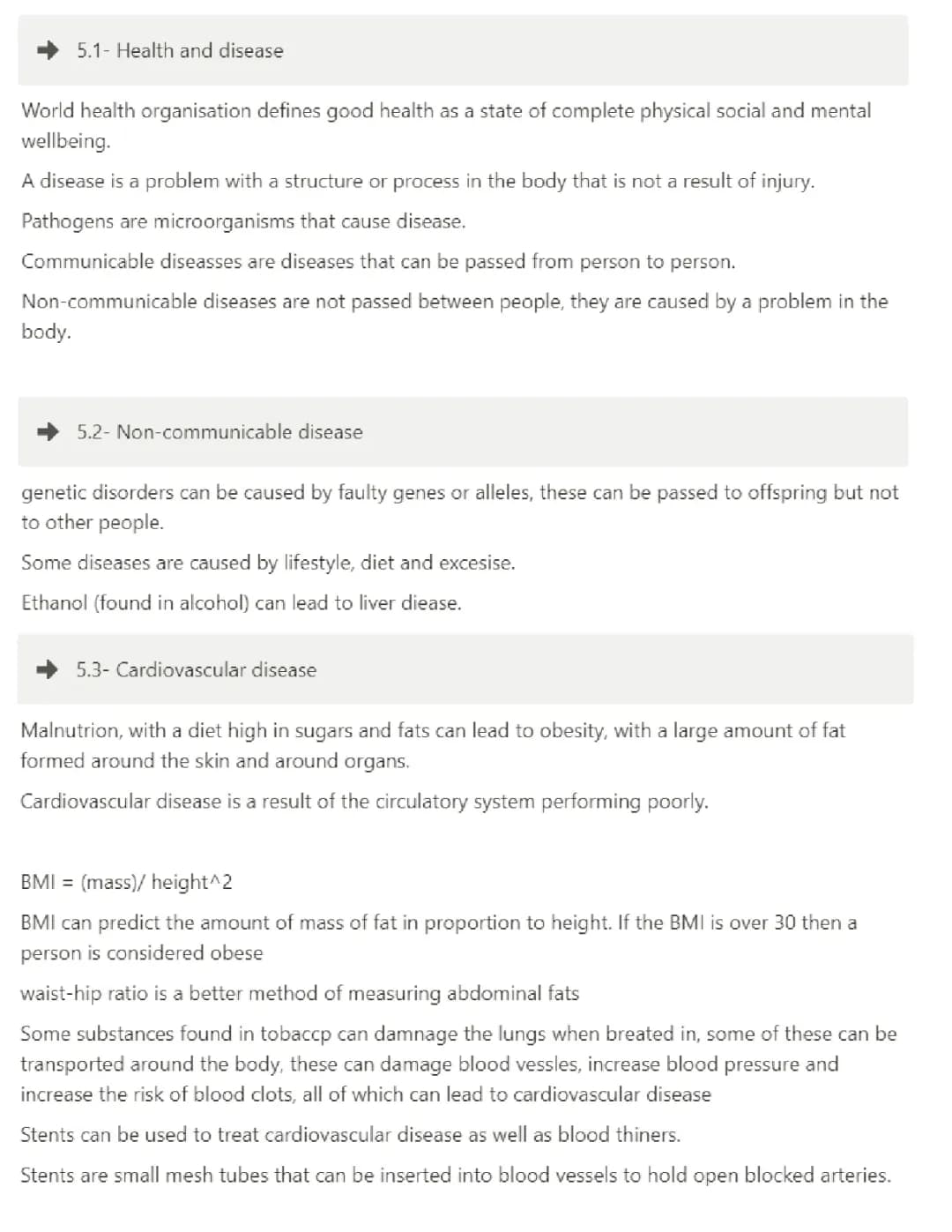 Fun Guide to Health and Disease for GCSE Edexcel Biology