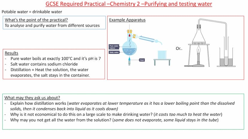 GCSE Required Practical Chemistry 2 - How does concentration affect rate of reaction
Concentration: the amount of substance in a certain spa