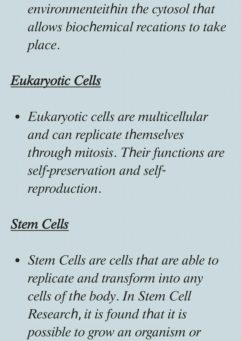 
<p>Cells are the smallest units of living organisms. Humans are made of trillions of cells that contain genetic information. There are vari