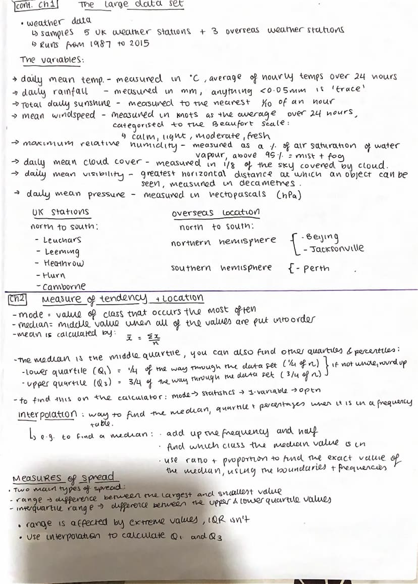 Ch1]
was nov
bundmos
random
Statistics
bundnos
population whole set of items that are of interest.
census
a
measure of every member of
a pop
