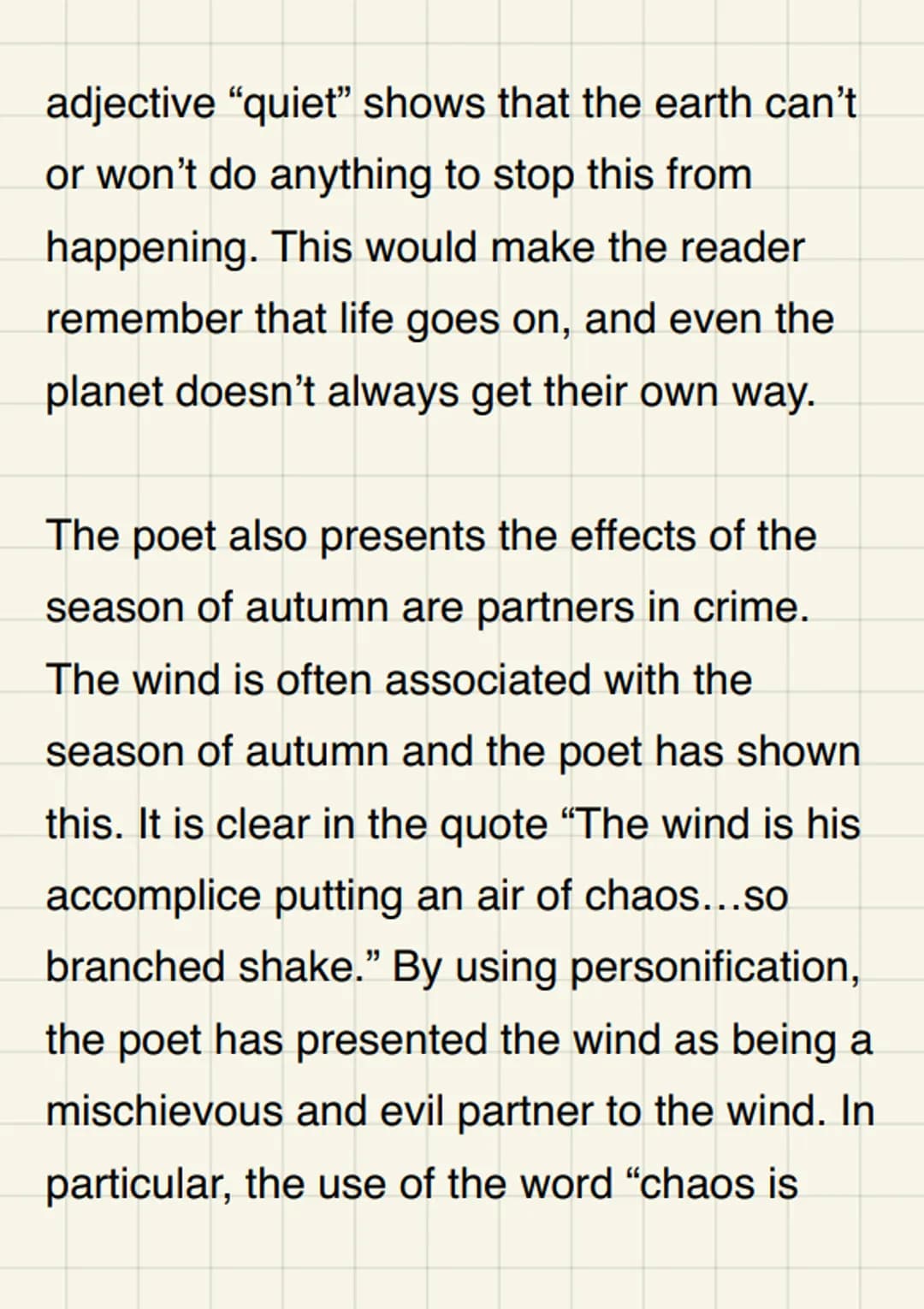 Unseen Poetry Grade
7, on the poem
"Autumn" by Alan
Bold
In "Autumn", how does the poet present
the effects of the season of autumn?
The poe