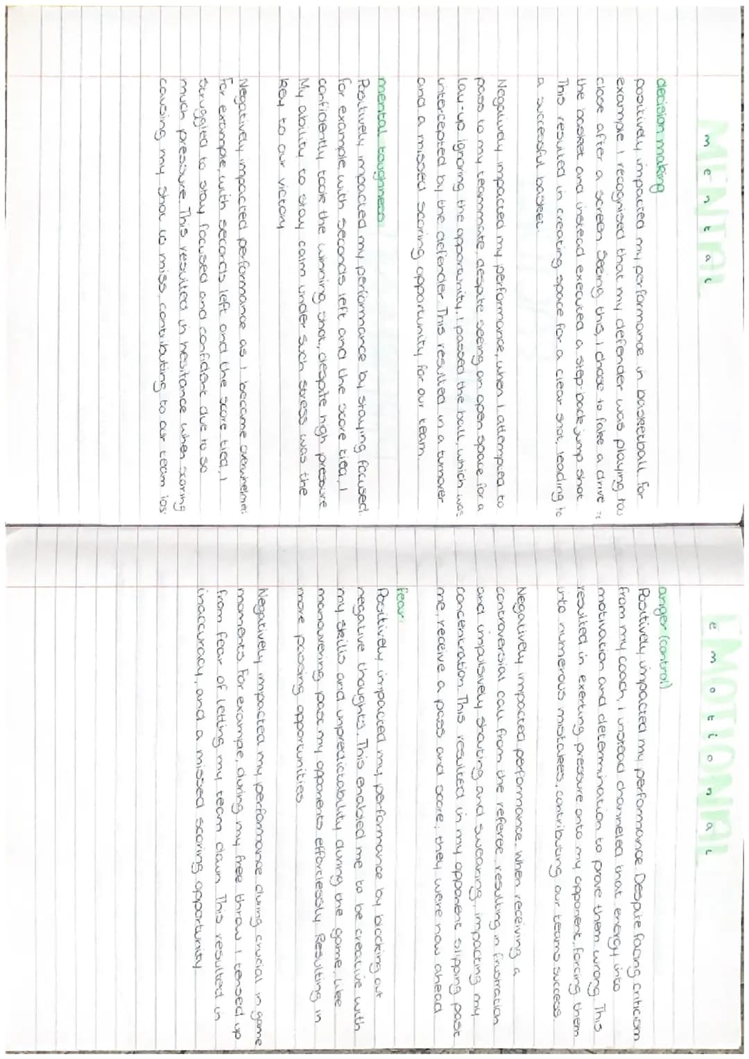 FACTORS
IMPACTING
PERFORMANCE
Structure
Statement of Sub-factor, Situation, positive/negative
Impact
on
Impact
On
me/performer (example)
gam