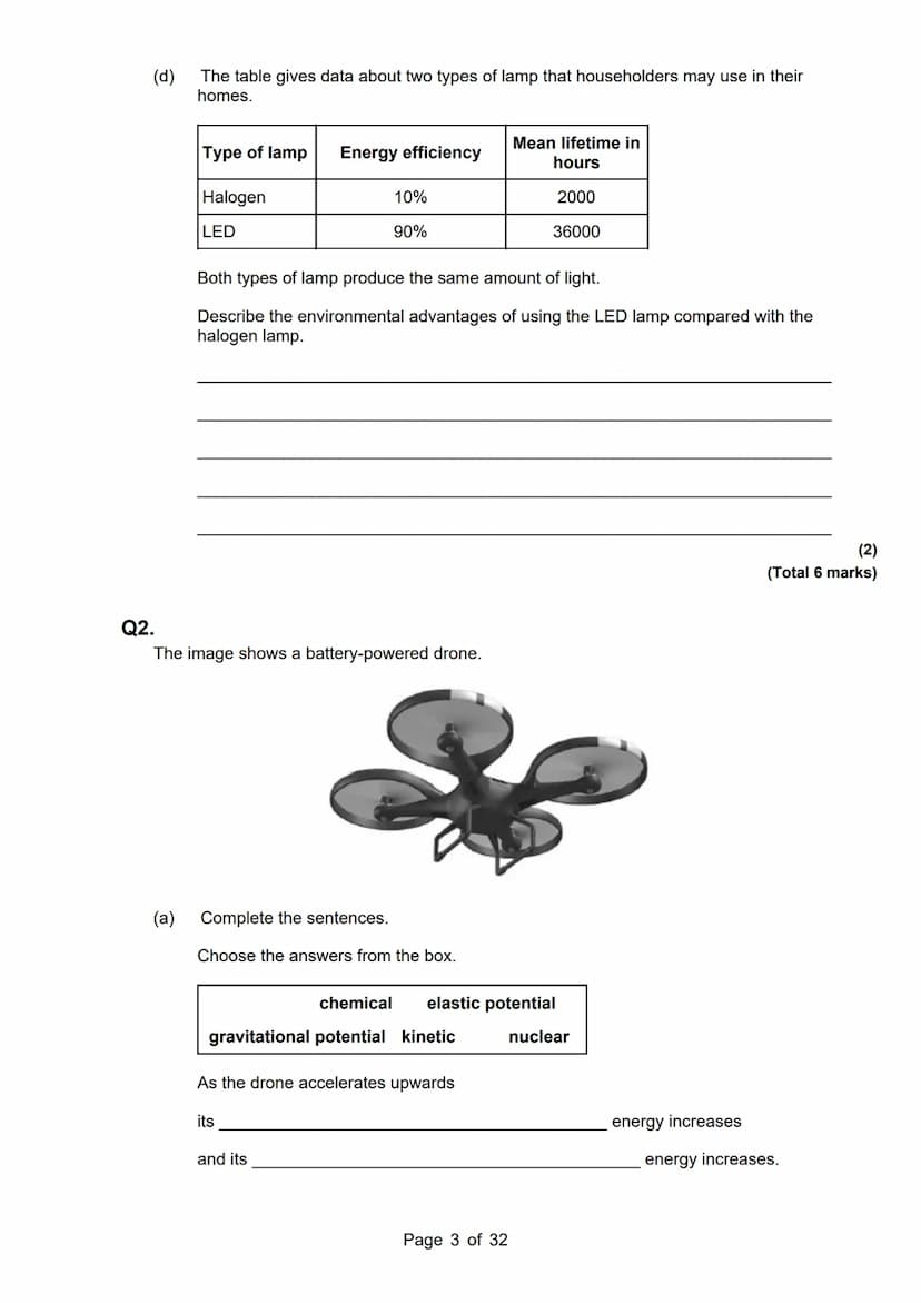 revise
with
harry
AQA Physics
Topic 1: Energy
Master Booklet
Answer the questions that are given to you, and you
can use the mark scheme pro