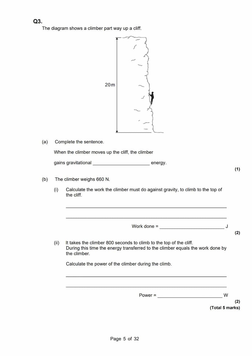 revise
with
harry
AQA Physics
Topic 1: Energy
Master Booklet
Answer the questions that are given to you, and you
can use the mark scheme pro