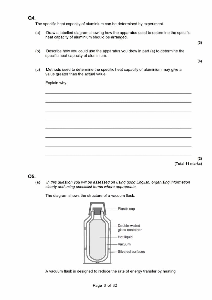 revise
with
harry
AQA Physics
Topic 1: Energy
Master Booklet
Answer the questions that are given to you, and you
can use the mark scheme pro