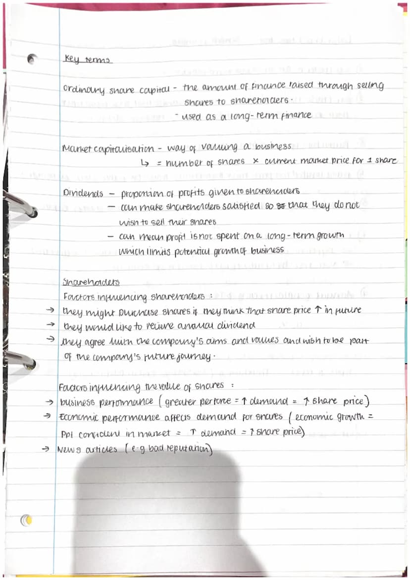 Unit 1 revision → Business Aims and objectives
→ A business will use its mission statement to create corporate aims.
which are long-term goa