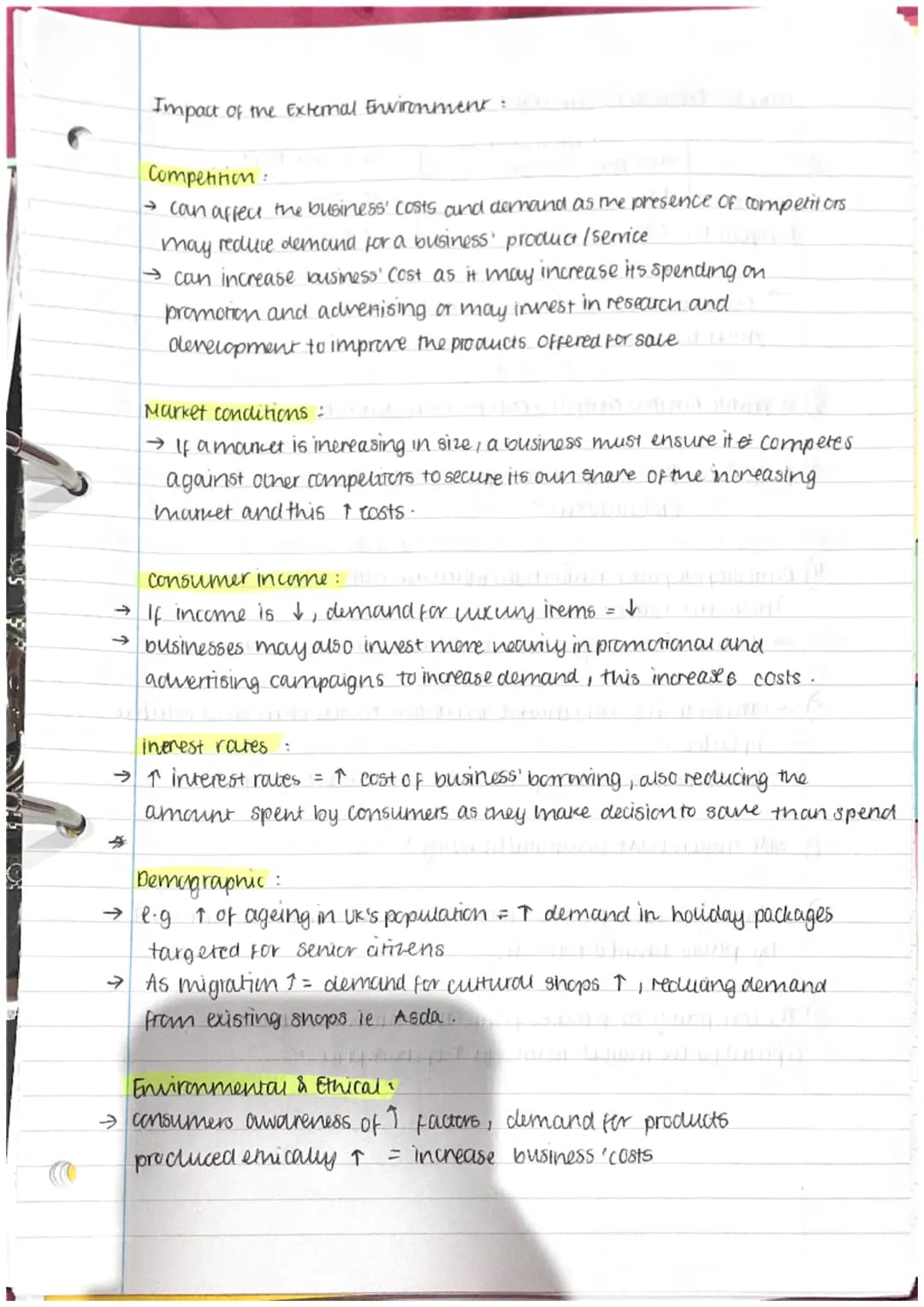 Unit 1 revision → Business Aims and objectives
→ A business will use its mission statement to create corporate aims.
which are long-term goa