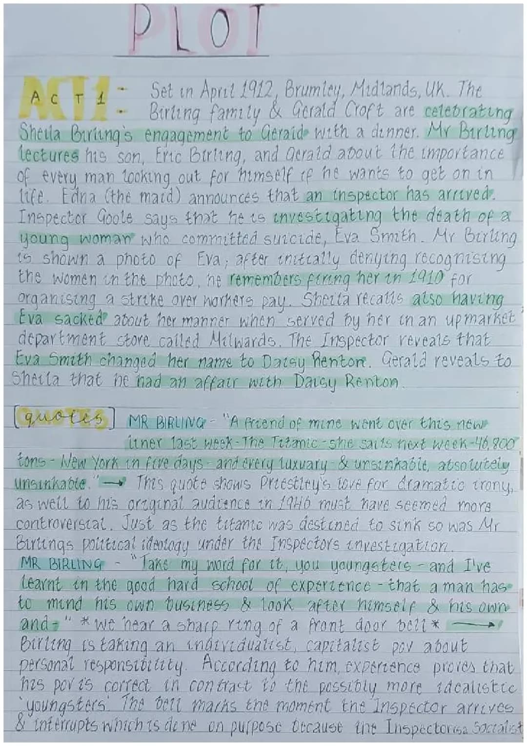An Inspector Calls: Complete Summary, Characters, and Themes Explained!