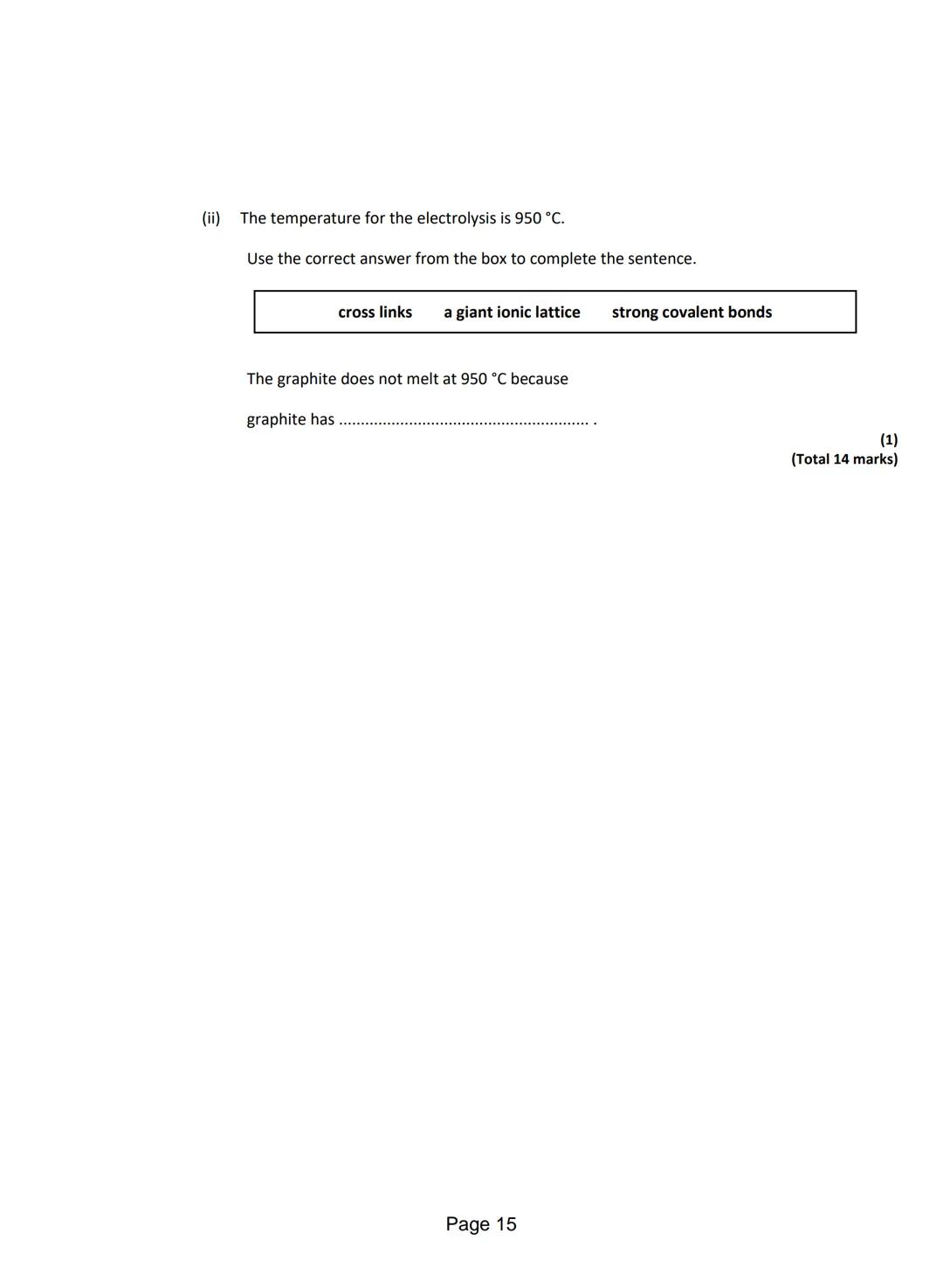 Q1.This question is about different substances and their structures.
(a) Draw one line from each statement to the diagram which shows the st