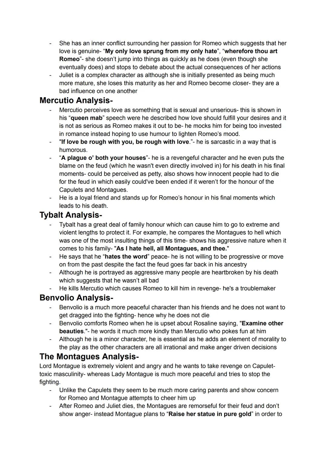 Religion-
How it is presented in the play through the characters-
- Romeo is defying God's plan- "I defy you stars", "shake the yoke of inau