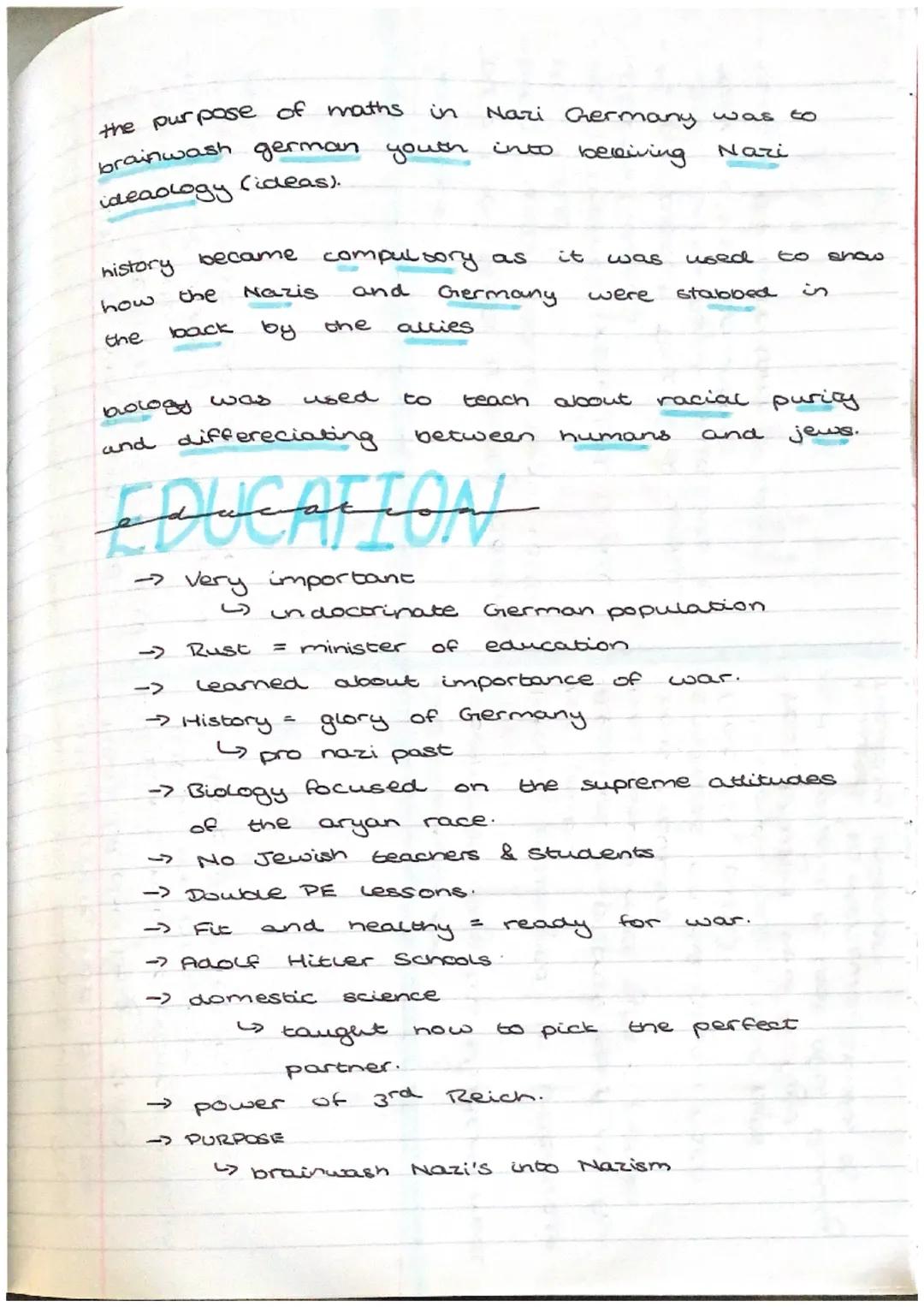 Tuesday 10th January 2023

What was it like to be a student
in Nazi Germany

800,000 Loans
-evening class
The 3 K's -army ~ perfect
3rd Reic