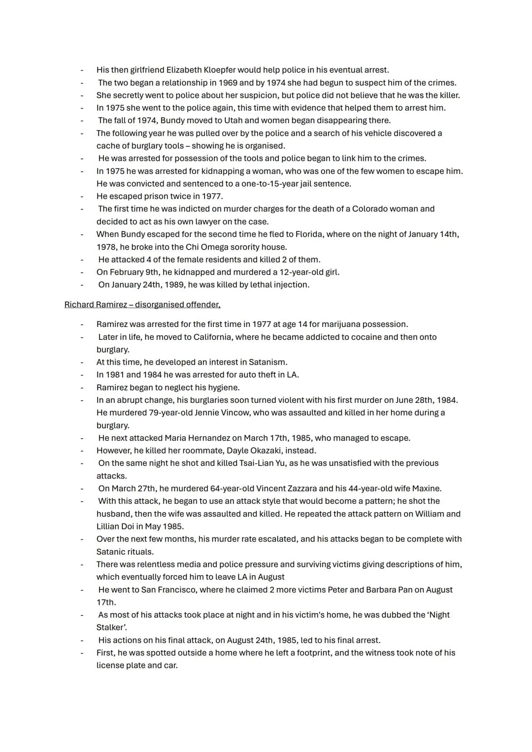 Criminology Unit 3 case studies.
AC1.1
Police officers - Negative.
The Stephen Lawrence case.
The MacPherson report was issued because of th
