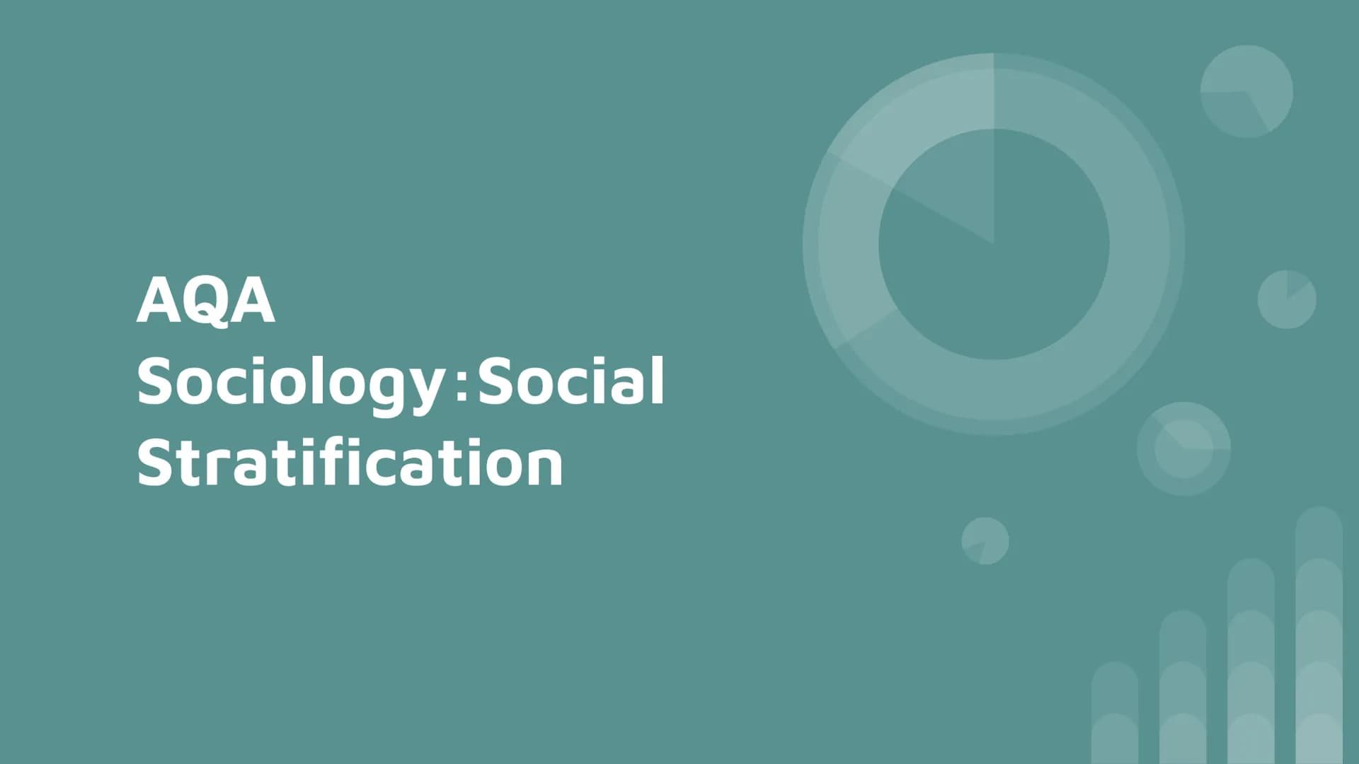 AQA
Sociology: Social
Stratification
: What is it?
Social stratification refers to, "the division of society into structures.
These layers a