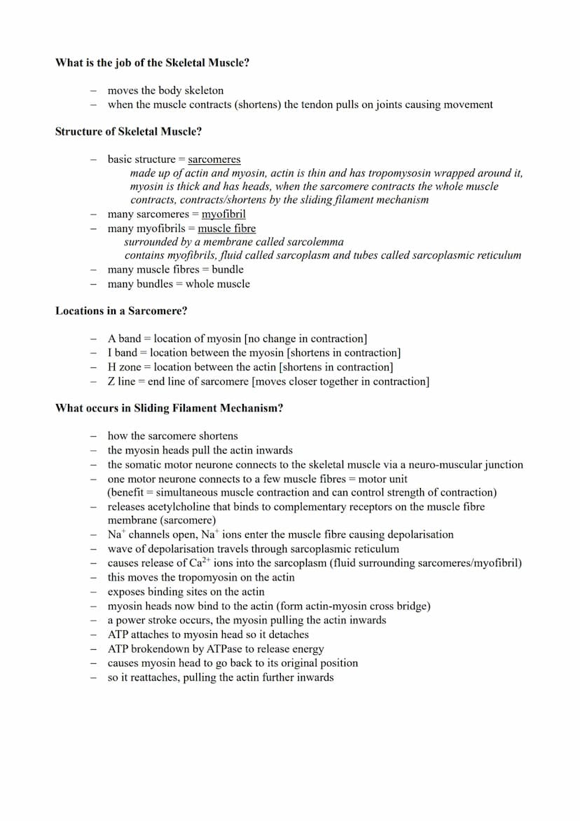 Module 6 (Response to Stimuli) Revision Notes
What is a Stimuli? a change in the internal or external environment
Why do Organisms need to R