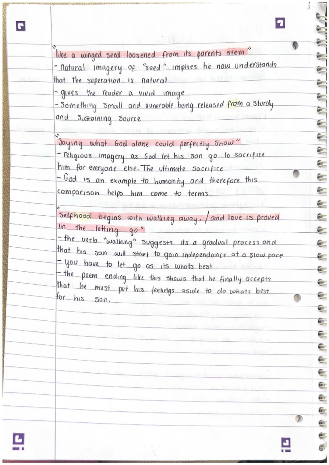 !G
2 2 2 4 4 W W
G
POETRY-
SUMMARY
Walking away
A father reflects on his sons childhood now that he's left home.
He's upset that his sons gr