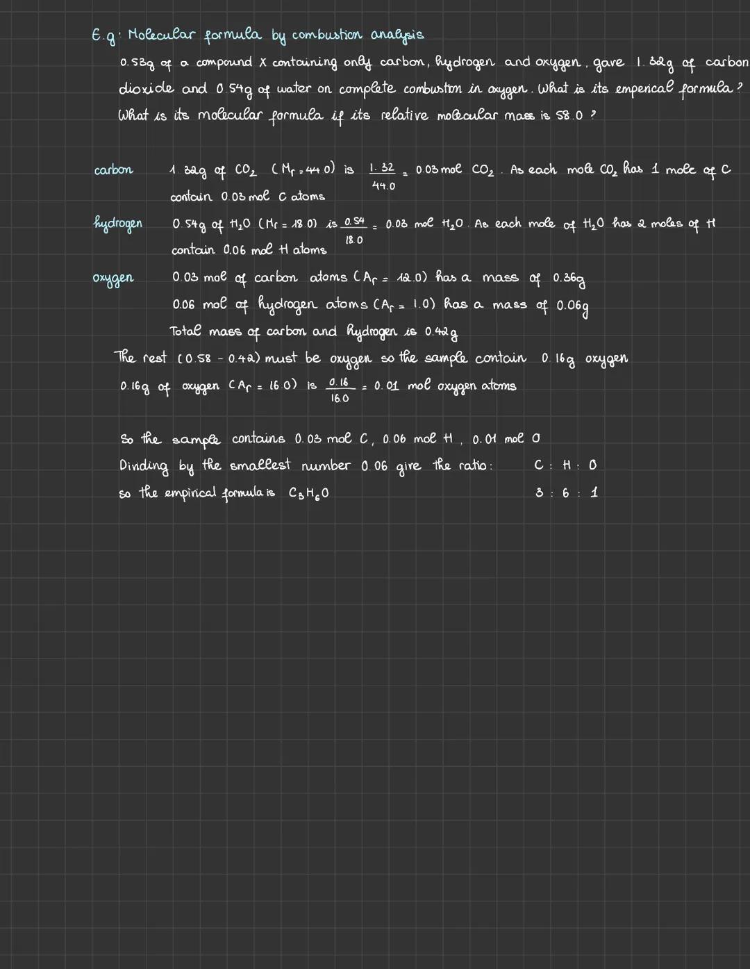 The gas equation is
PV
RT
Eg:
n
=
100 000 x 100 x 10
8.31 x 293
0.00411 mole
The lighter fuel
canister was weighed
1000 cm³ of gas dispensed