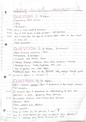 Know english language gcse paper 2 notes  thumbnail