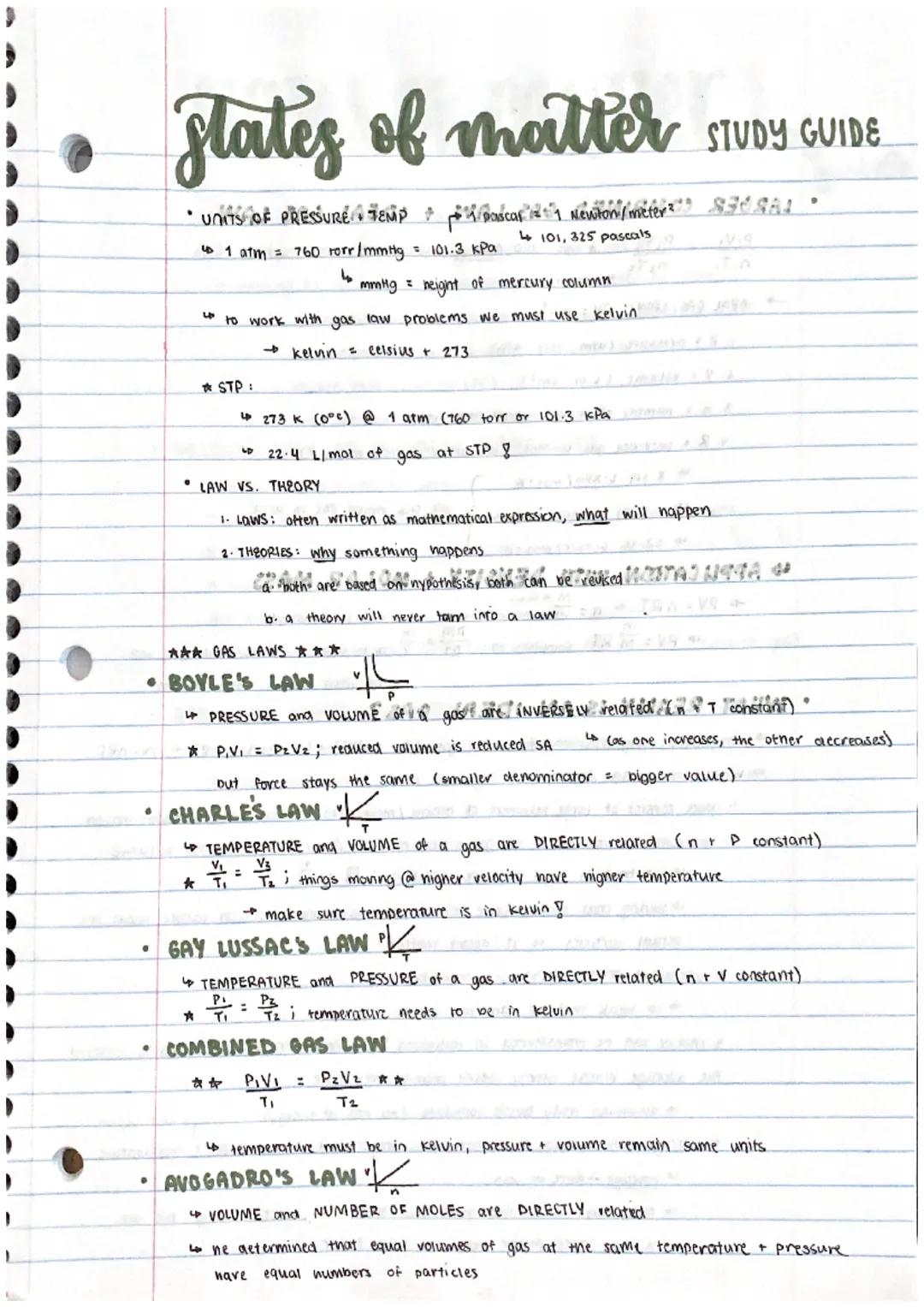# States of matter

~STUDY GUIDE~

1. ENDURING UNDERSTADINOS (1)

*   intermolecular forces among molecules determine their state of matter 
