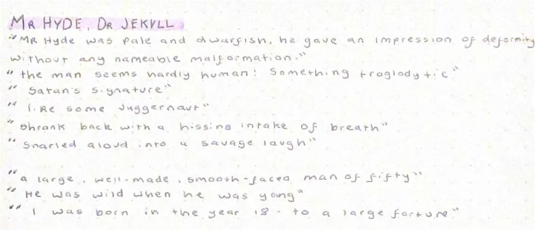 Jekyll & Hyde Quotes
