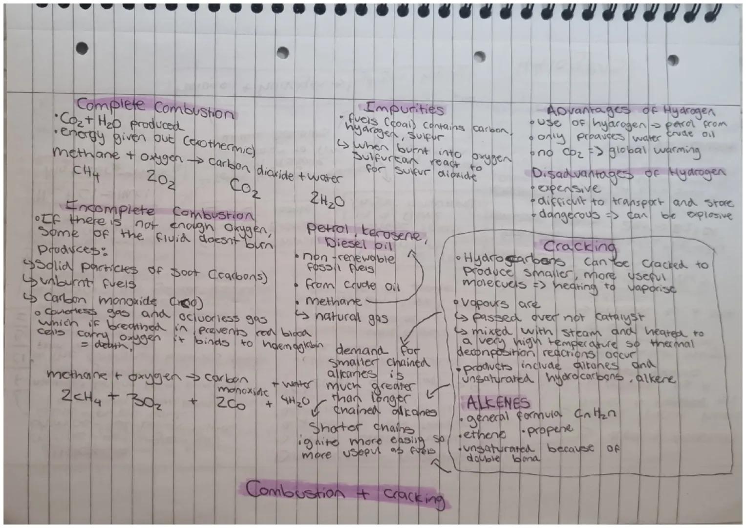 Hydrocarbons
compounds that
contain carbon
and hyacogen only
o Important source kerosene
Homologous Series of useful Subsrine
osome general 