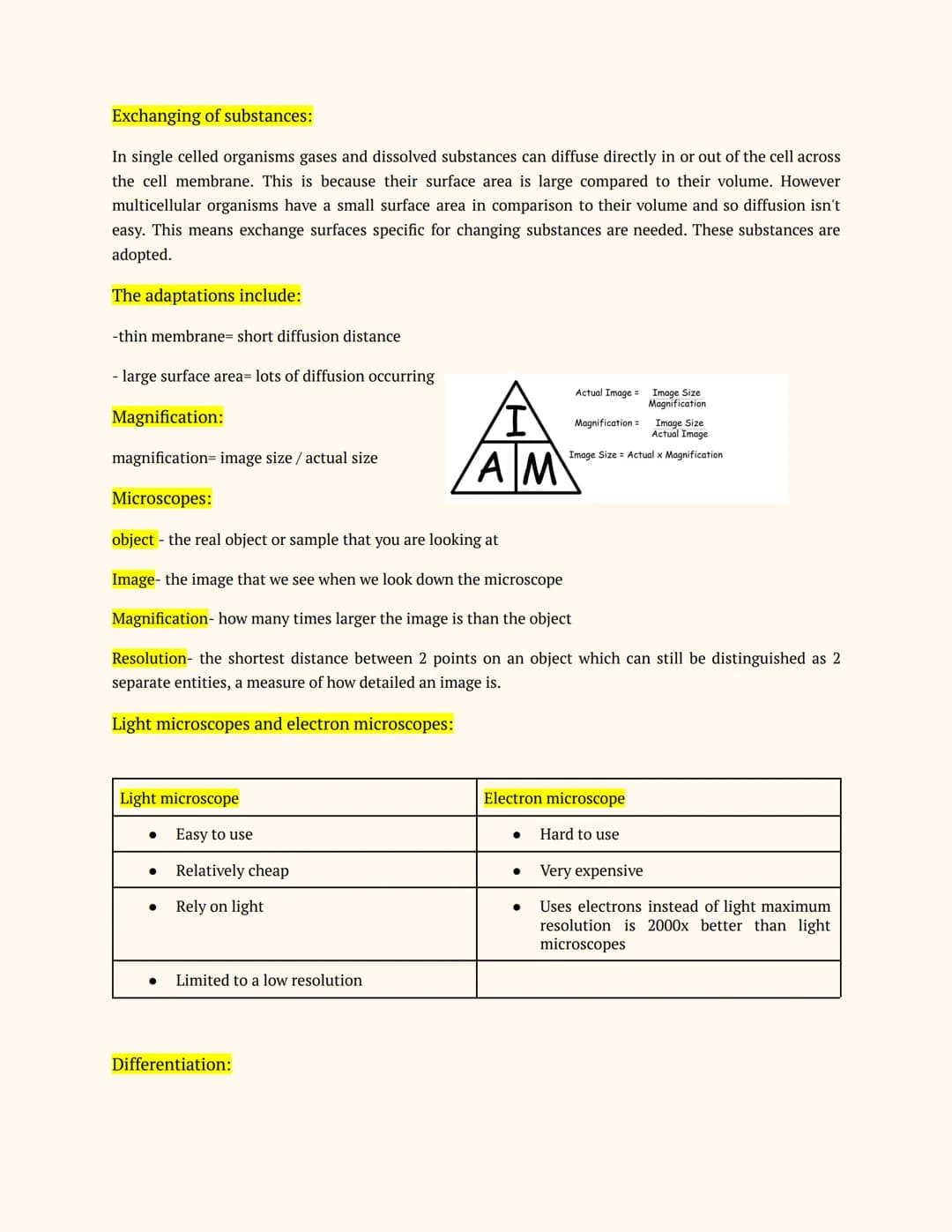 Mia haridy- GCSE revision
Year 11
BIOLOGY
Notes
Cell biology:
Cells can either be prokaryotic or eukaryotic. Eukaryotic cells are found in a