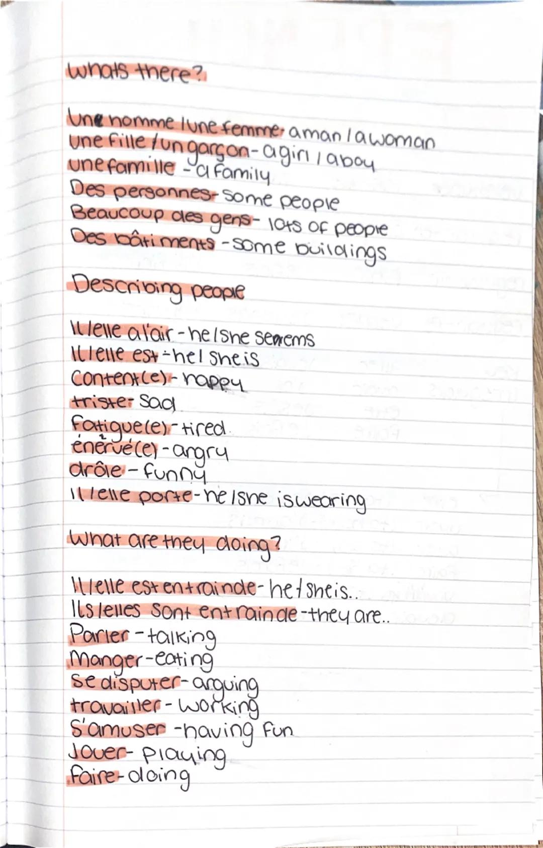 FRENCH-module 5
Vocab recap
envacances-on holiday
L'algérie - algeria
allemagne-germany
Langleterre england
la belgique -belgium
La Croatie-