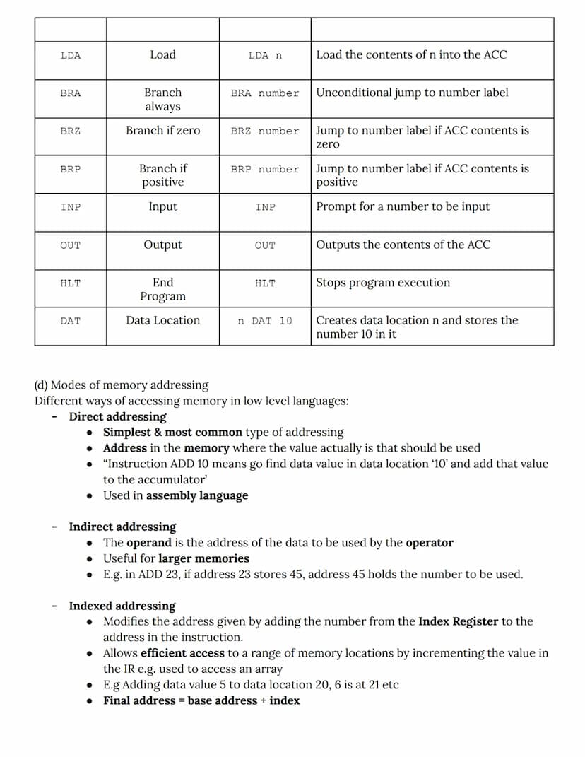 OCR A-Level Computer Science Spec Notes
1.2 Software and software development
1.2.1 Systems Software
(a) Function and purpose of operating s
