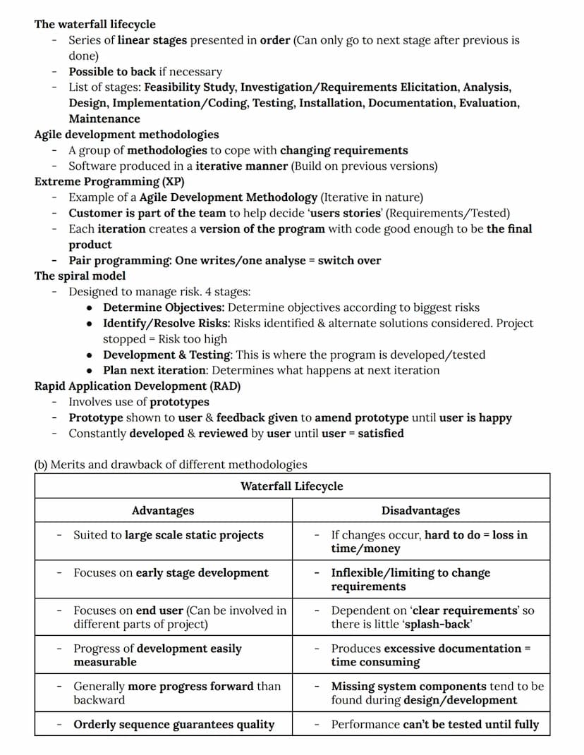OCR A-Level Computer Science Spec Notes
1.2 Software and software development
1.2.1 Systems Software
(a) Function and purpose of operating s