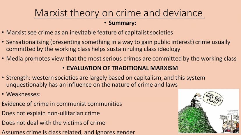 Crime And Deviance
A-Level sociology
Knowunity username: grack69 Definitions
- Crime - defined as behaviour that breaks the laws of society

