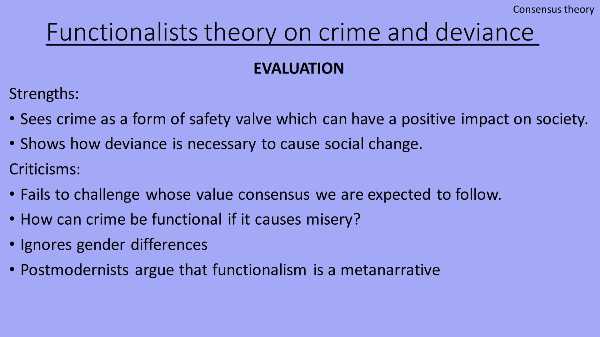 Crime And Deviance
A-Level sociology
Knowunity username: grack69 Definitions
- Crime - defined as behaviour that breaks the laws of society
