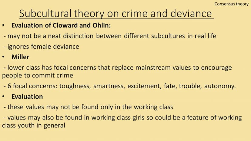 Crime And Deviance
A-Level sociology
Knowunity username: grack69 Definitions
- Crime - defined as behaviour that breaks the laws of society
