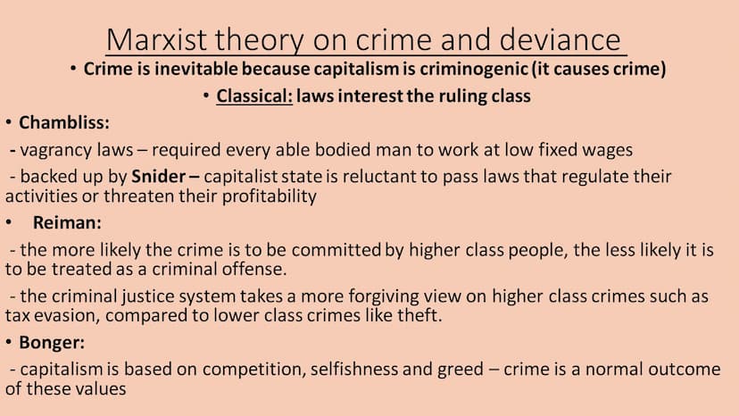 Crime And Deviance
A-Level sociology
Knowunity username: grack69 Definitions
- Crime - defined as behaviour that breaks the laws of society
