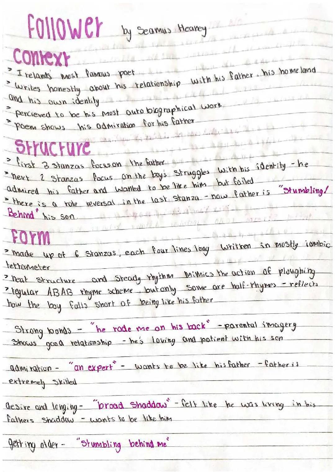 Follower Poem Analysis: Themes, Quotes, and Father-Son Relationship