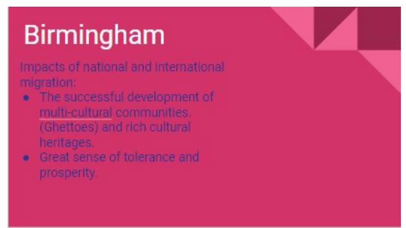 Geography Case studies
Paper 2 employment, integrated transport systems
- environmental urban greening
Key idea Specification content
Urban 