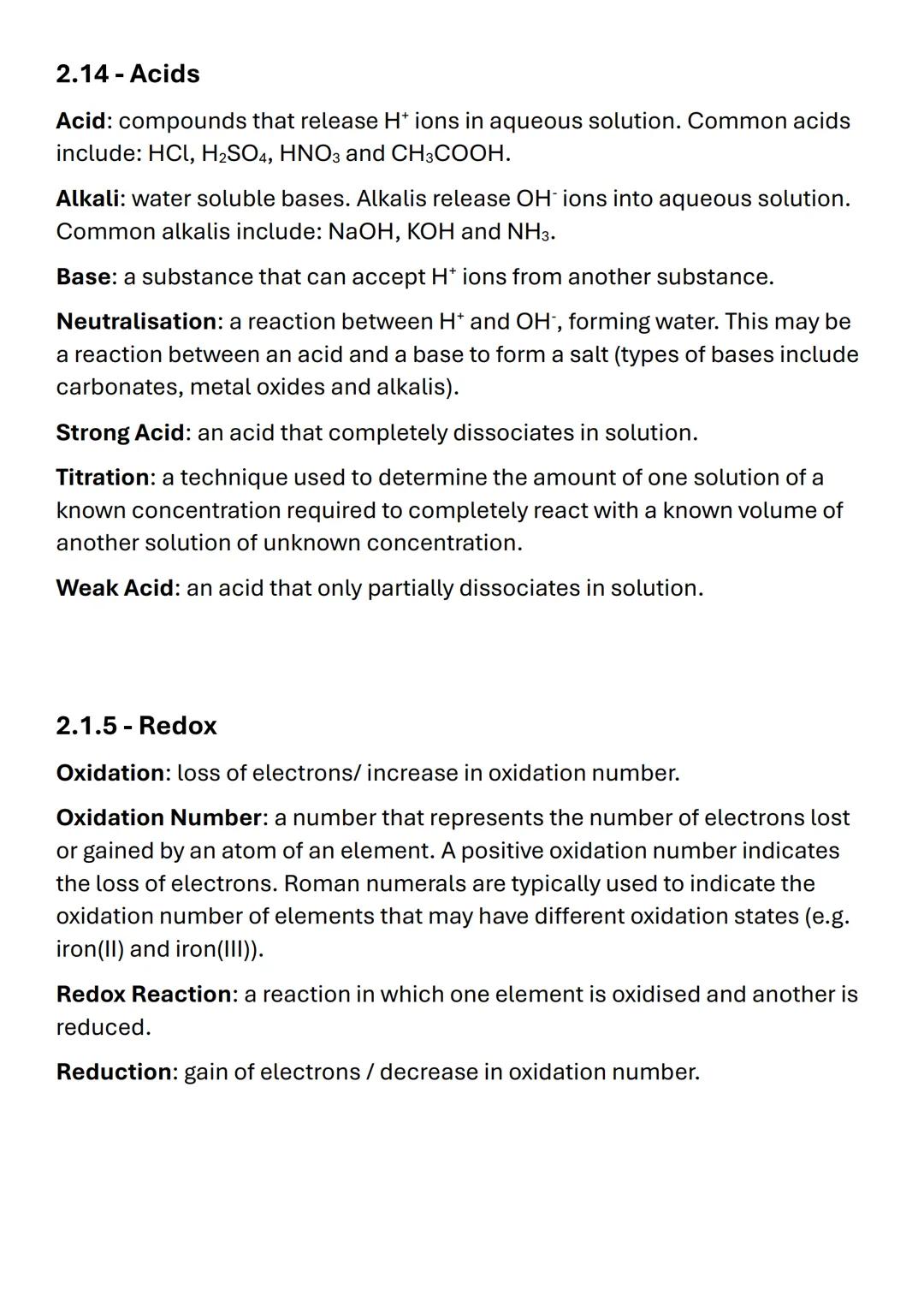 OCR A A-LEVEL
CHEMISTRY
KEYWORDS

TOPICS 1-6 # Module 2 - Foundations in Chemistry

2.1.1 - Atomic Structure and Isotopes and 2.1.2 - Compou